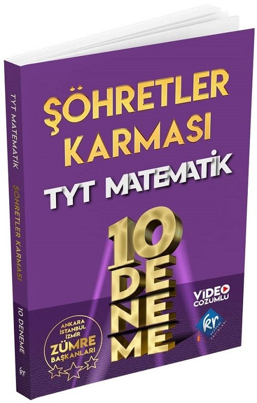 KR Akademi YKS TYT Matematik Şöhretler Karması 10 Deneme KR Akademi