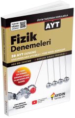 Aydın 2023 YKS AYT Fizik 30 Deneme Video Çözümlü Aydın Yayınları