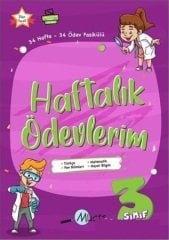 Mucit 3. Sınıf Haftalık Ödevlerim Mucit Yayınları