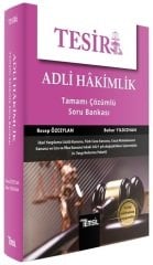 Temsil Tesir Adli Hakimlik Soru Bankası Çözümlü - Recep Özceylan, Bahar Yıldızhan Temsil Yayınları