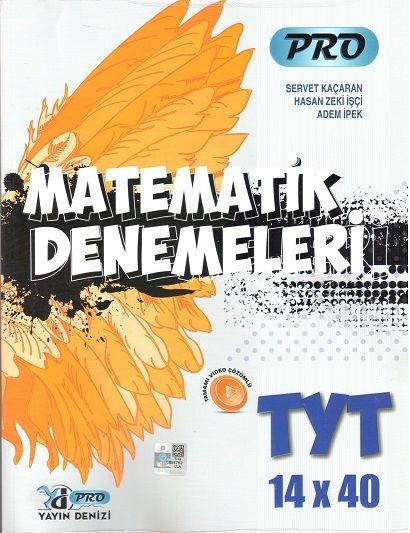 Yayın Denizi Pro YKS TYT Matematik 14x40 Deneme Video Çözümlü Yayın Denizi Pro Yayınları