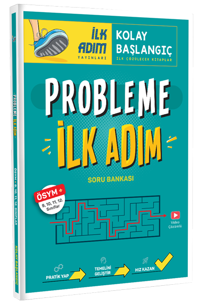 İlk Adım YKS TYT AYT Probleme İlk Adım Soru Bankası İlk Adım Yayınları