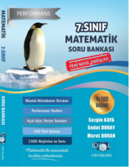 İdol 7. Sınıf Matematik Performans Soru Bankası İdol Yayınları