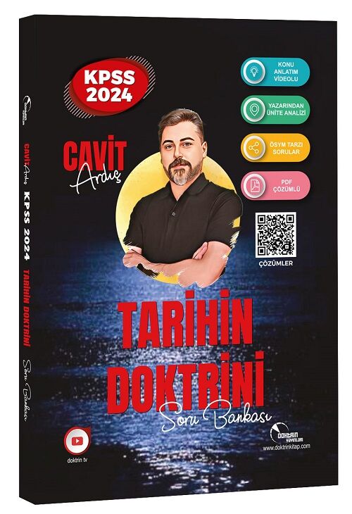 Doktrin 2024 KPSS Tarihin Doktrini Soru Bankası Video Çözümlü - Cavit Ardıç Doktrin Yayınları