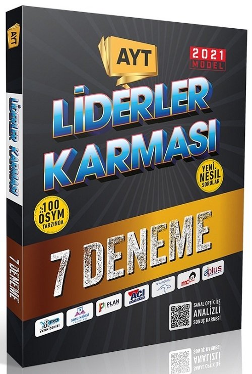 Liderler Karması 2021 AYT 7 li Deneme Seti Video Çözümlü Liderler Karması