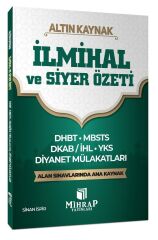 Mihrap DHBT MBSTS DKAB ve Diyanet Mülakat İlmihal ve Siyer Özeti Altın Kaynak Mihrap Yayınları