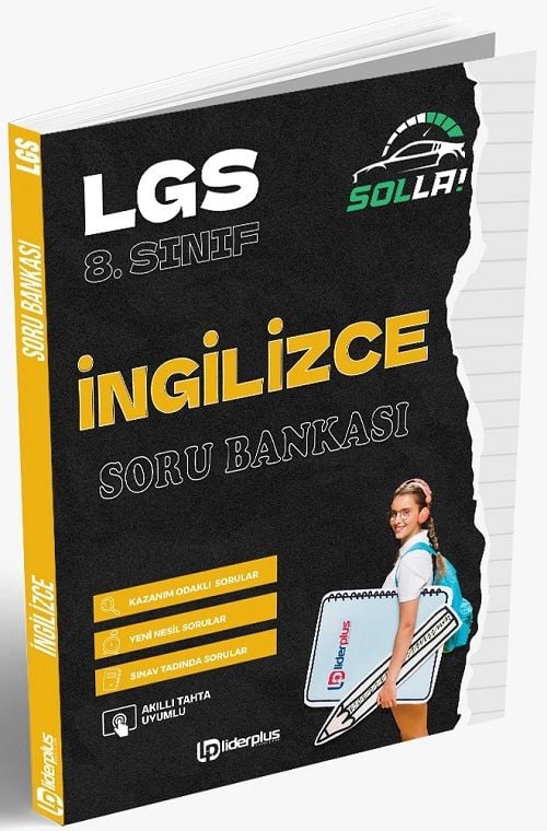 Lider Plus LGS 8. Sınıf İngilizce Solla Soru Bankası Lider Plus Yayınları