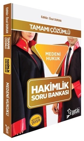 SÜPER FİYAT - Yetki Hakimlik Medeni Hukuk Soru Bankası - Özal Duran Yetki Yayıncılık