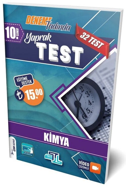 Tümler 10. Sınıf Kimya Yaprak Test Video Çözümlü Tümler Yayınları