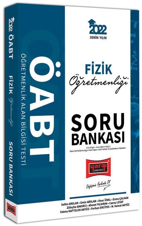 Yargı 2022 ÖABT Fizik Öğretmenliği Soru Bankası Yargı Yayınları