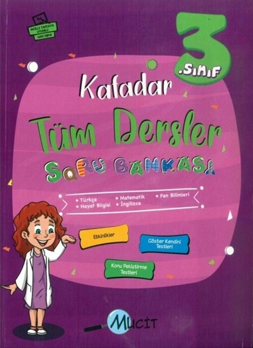 Mucit 3. Sınıf Tüm Dersler Kafadar Soru Bankası Mucit Yayınları