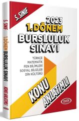 Data 2023 5. Sınıf Bursluluk Sınavı 1. Dönem Konu Anlatımlı Data Yayınları