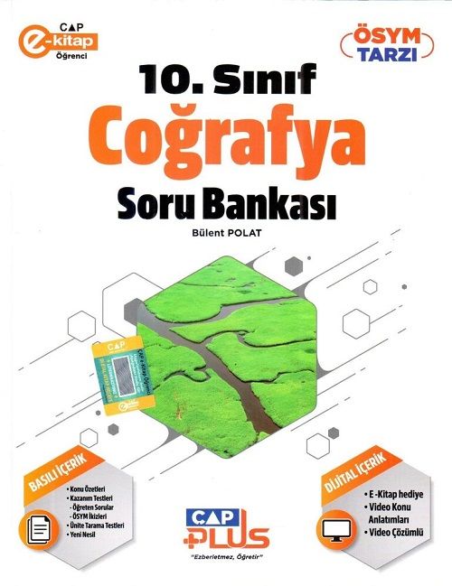 Çap Yayınları 10. Sınıf Coğrafya Plus Soru Bankası Çap Yayınları