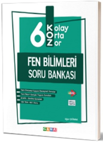 Gama 6. Sınıf Fen Bilimleri Koz Soru Bankası Gama Yayınları