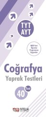 Nitelik YKS TYT AYT Coğrafya Yaprak Test Nitelik Yayınları