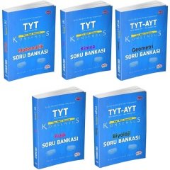 Editör YKS TYT Sayısal Konsensüs Soru Bankası Seti (5 Kitap) Editör Yayınları