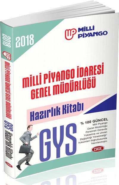 Data 2018 GYS Milli Piyango İdaresi Hazırlık Kitabı Data Yayınları