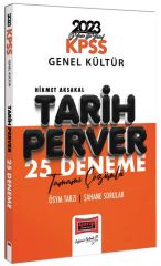 Yargı 2023 KPSS Tarih Tarihperver 25 Deneme Çözümlü Yargı Yayınları