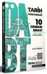 Benim Hocam 2021 ÖABT Tarih Öğretmenliği 10 Deneme Çözümlü - Yasin Korkut Benim Hocam Yayınları