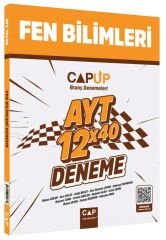 Çap Yayınları YKS AYT Fen Bilimleri 12x40 UP Deneme Çözümlü Çap Yayınları