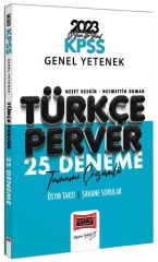 Yargı 2023 KPSS Türkçe Türkçeperver 25 Deneme Çözümlü Yargı Yayınları