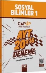 Çap Yayınları YKS AYT Sosyal Bilimler-1 20x16 UP Deneme Video Çözümlü Çap Yayınları