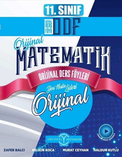 Orijinal 11. Sınıf Matematik ODF Orijinal Ders Föyleri Orijinal Yayınları