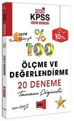 Yargı 2020 KPSS %100 Ölçme ve Değerlendirme 20 Deneme Çözümlü Yargı Yayınları