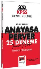 Yargı 2023 KPSS Anayasa Vatandaşlık Anayasaperver 25 Deneme Çözümlü Yargı Yayınları