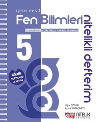 Nitelik 5. Sınıf Fen Bilimleri Nitelikli Defterim Nitelik Yayınları