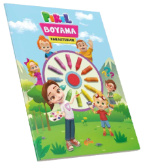 Toli Games Pırıl Boyama Karakterler Toli Games