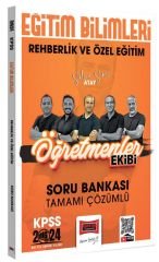 Yargı 2024 KPSS Eğitim Bilimleri Rehberlik ve Özel Eğitim Öğretmenler Ekibi Soru Bankası Çözümlü - Selim Sırrı Atay Yargı Yayınları