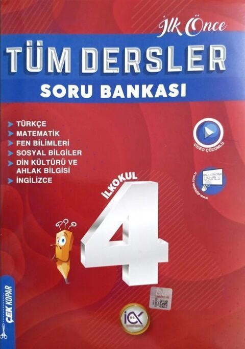 İlk Önce 4. Sınıf Tüm Dersler Soru Bankası İlk Önce Yayınları