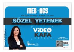 Hoca Kafası 2025 MEB-AGS Sözel Yetenek Video Kafa Notlar - Öznur Saat Yıldırım Hoca Kafası Yayınları