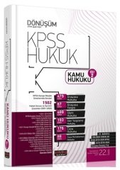 Savaş 2021 KPSS A Grubu DÖNÜŞÜM Kamu Hukuk Çıkmış Sorular Soru Bankası Çözümlü 2. Cilt 22. Baskı Savaş Yayınları