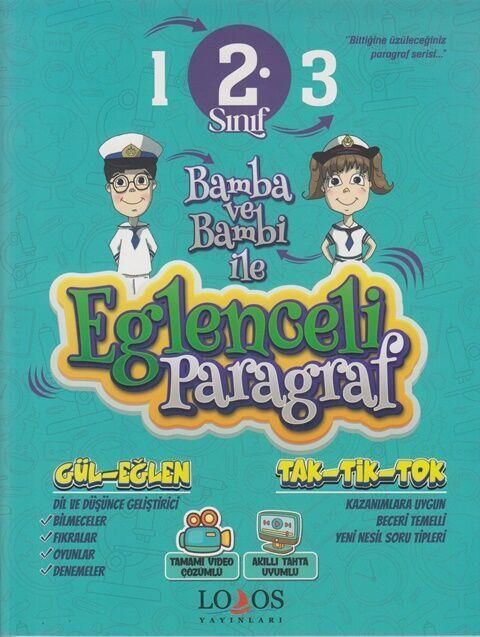 Lodos 2. Sınıf Eğlenceli Paragraf Soru Bankası Lodos Yayınları