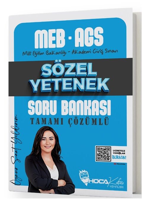 Hoca Kafası 2025 MEB-AGS Sözel Yetenek Soru Bankası Çözümlü - Öznur Saat Yıldırım Hoca Kafası Yayınları