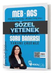 Hoca Kafası 2025 MEB-AGS Sözel Yetenek Soru Bankası Çözümlü - Öznur Saat Yıldırım Hoca Kafası Yayınları