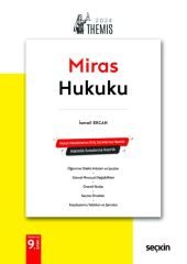 Seçkin 2024 THEMİS Miras Hukuku Konu Kitabı 9. Baskı - İsmail Ercan Seçkin Yayınları