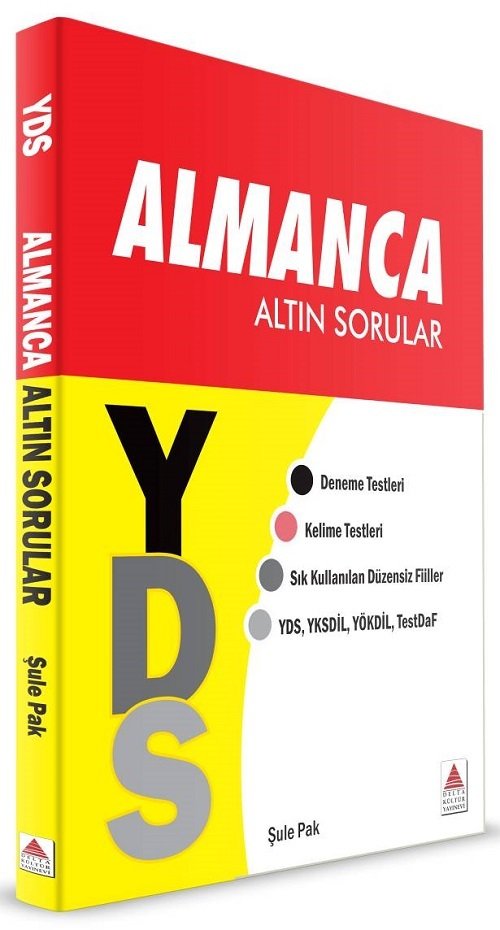 Delta Kültür YDS Almanca Altın Sorular Delta Kültür Yayınları