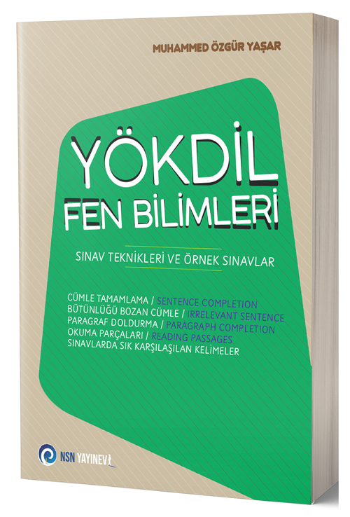 NSN Yayınları YÖKDİL Fen Bilimleri Sınav Teknikleri ve Örnek Sınavlar - Muhammed Özgür Yaşar NSN Yayınları