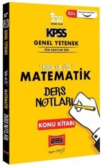 Yargı 2022 KPSS Matematik Kısa ve Öz Ders Notları Konu Kitabı Yargı Yayınları