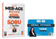 Hoca Kafası + İndeks 2025 MEB-AGS Sözel Yetenek Video Kafa Notlar + Soru Bankası 2 li Set - Öznur Saat Yıldırım, Berk Ekici Hoca Kafası + İndeks Akademi Yayınları