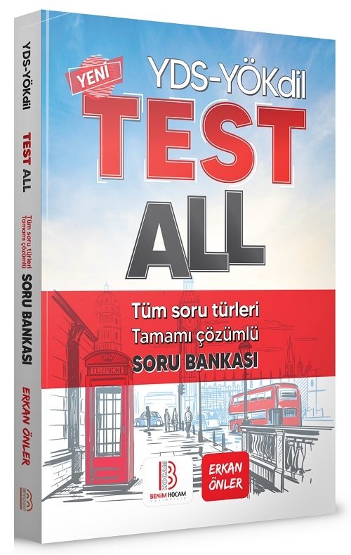 Benim Hocam YDS YÖKDİL Test All Tüm Soru Türleri Soru Bankası - Erkan Önler Benim Hocam Yayınları