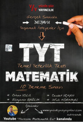 Yüzde Yüz YKS TYT Matematik 10 Deneme Yüzde Yüz Yayınları