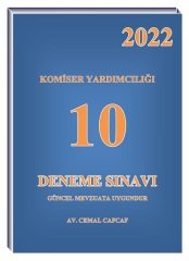 Cemal Cafcaf 2022 Komiser Yardımcılığı 10 Deneme Cemal Cafcaf