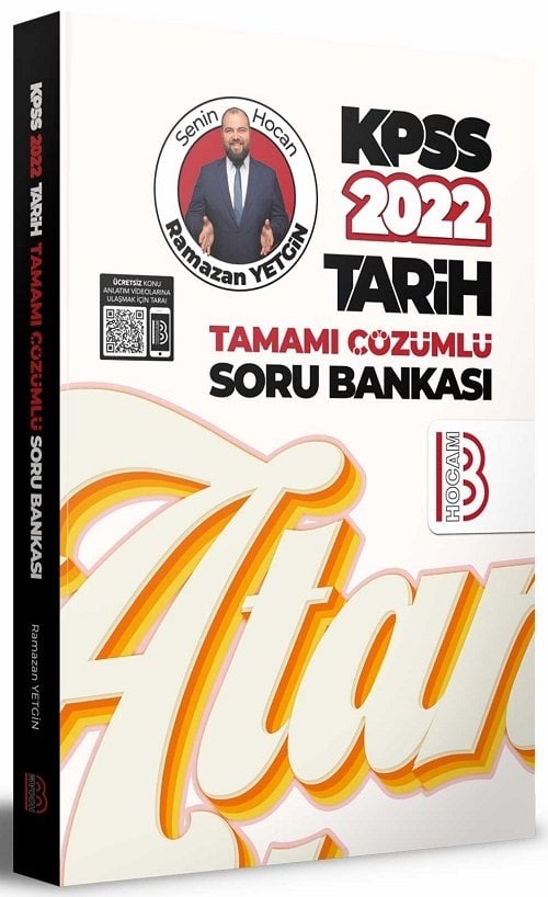 Benim Hocam 2022 KPSS Tarih Soru Bankası Çözümlü - Ramazan Yetgin Benim Hocam Yayınları