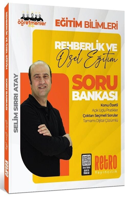 Retro 2025 KPSS Eğitim Bilimleri Rehberlik ve Özel Eğitim Öğretmenler Ekibi Soru Bankası Çözümlü - Selim Sırrı Atay Retro Yayıncılık