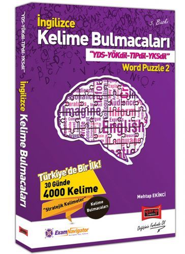 Yargı İngilizce Kelime Bulmacaları YDS YÖKDİL TIPDİL YKSDİL Word Puzzle 2 Yargı Yayınları