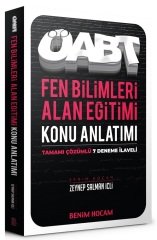 Benim Hocam ÖABT Fen Bilimleri Alan Eğitimi Konu Anlatım - Zeynep Salman İçli Benim Hocam Yayınları